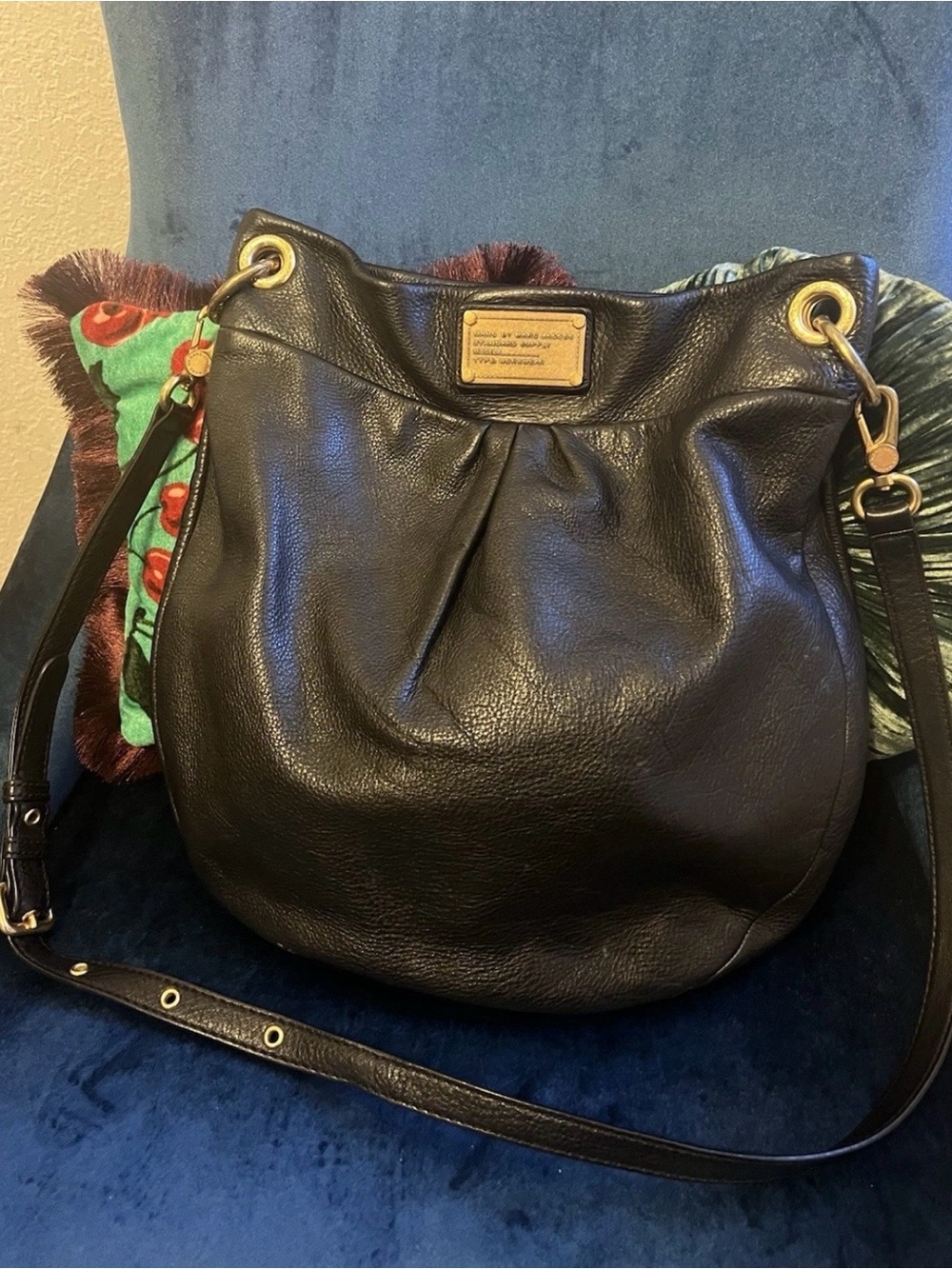 Marc by Marc Jacobs Standard Supply Workwear Hobo Bag – Black Leather